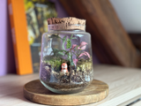 Photo du produit Miniature décorative (figurine, pierres, mises en scène...) miniature.green, terrarium en bocal