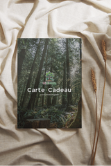 Mockup de la Carte Cadeau Miniature miniature.green, format portrait