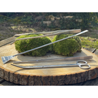 Coffret Outils Terrarium 4 pièces miniature.green en situation d'utilisation
