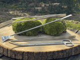 Coffret Outils Terrarium 4 pièces miniature.green en situation d'utilisation